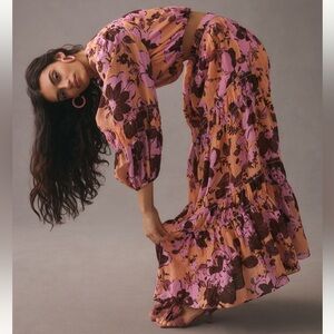 Significant Other Anthropologie Aisha Maxi Skirt